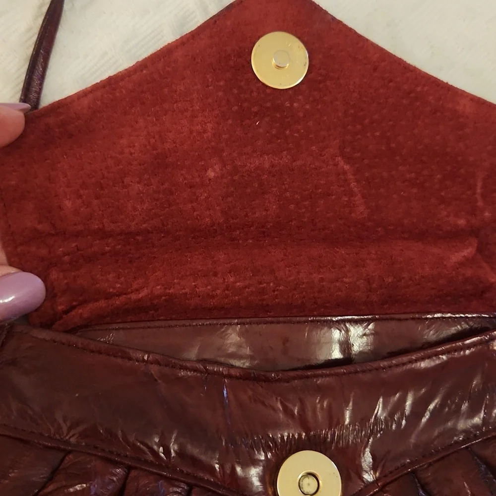 Vintage Eel Skin Shoulder Bag - Picture 3 of 7